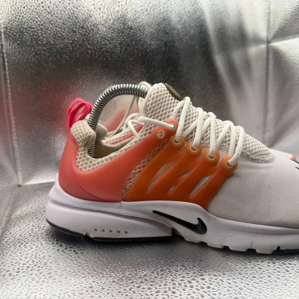 Size‎ 7Y Nike Presto GS Pink And White Kids Lace-Up Running Shoes 833878-106
